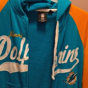 Miami dolphins zipper Jacket
